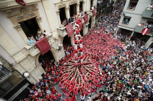 human tower