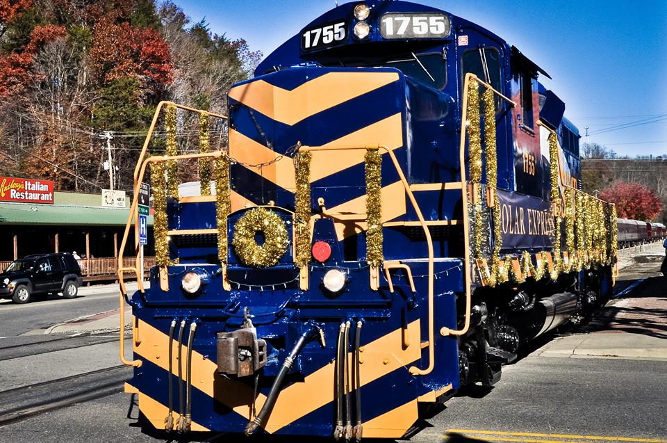 Aboard the Great Smoky Mountains Railroad Polar Express