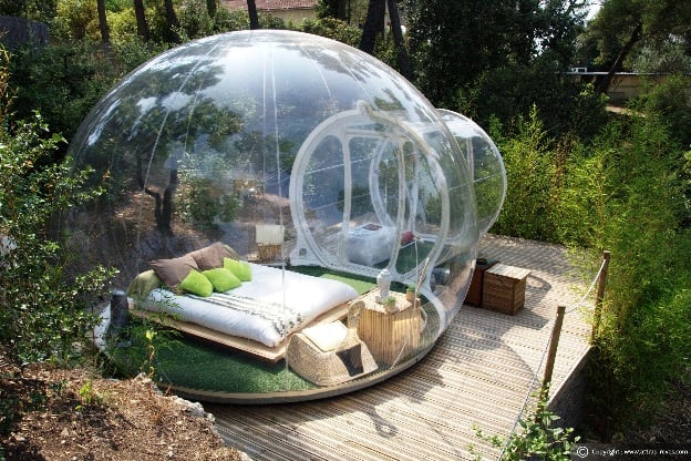 Attrap Reves Bubble Hotel Lets You Sleep with Nature