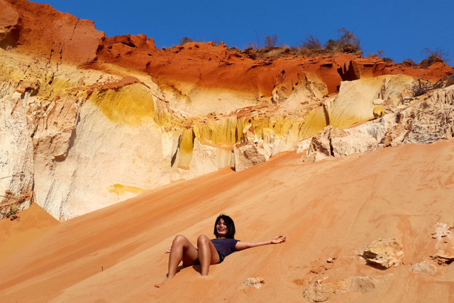 Phan Thiet , Vietnam Red & White Sand Dunes 