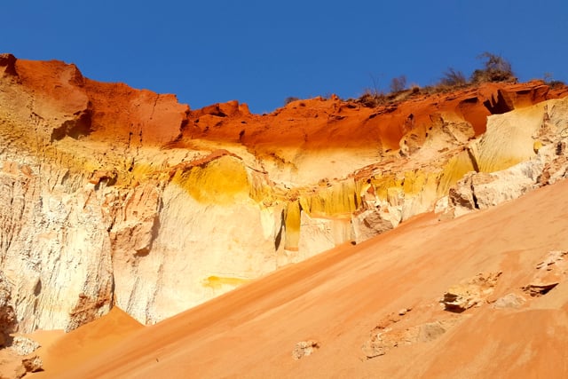 sand dunes in mui ne, vietnam