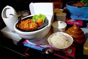 world first toilet themed restaurant taiwan