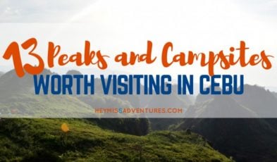 cebu mountain peaks camp sites